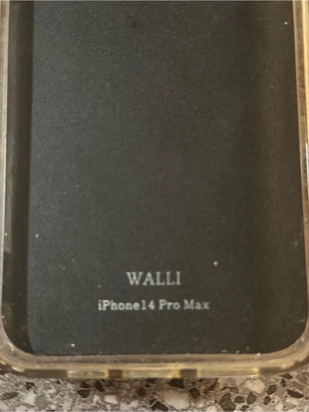 WALLI PHONE CASE -PATENT LEATHER IPHONE 14 PRO MAX- KELSEY FULMER COLLAB